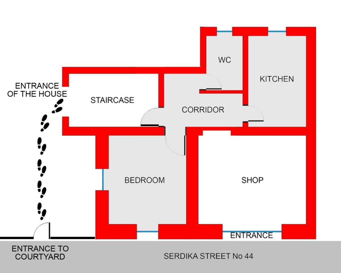 Ayki - Historic Centre Apartment 소피아 외부 사진